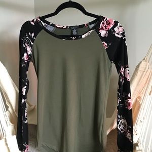 Floral Long Sleeve Shirt